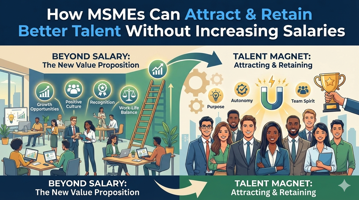 MSMEs Can Attract & Retain Better Talent Without Increasing Salaries